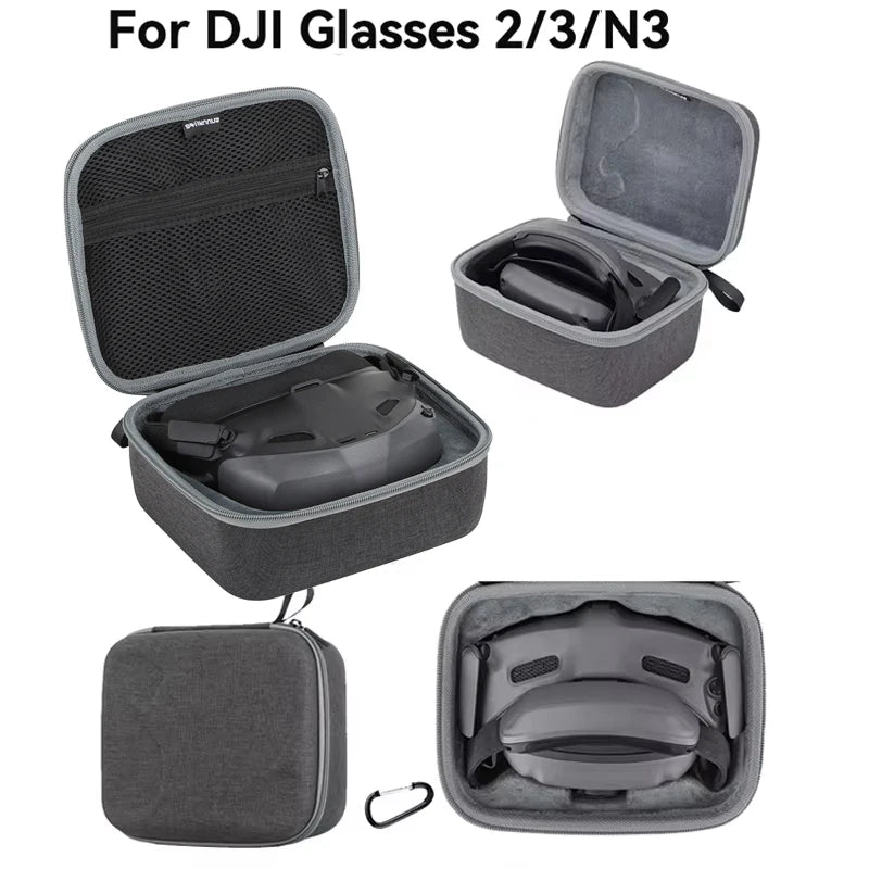 Sunnylife For DJI FPV Goggles 2 3 N3 Storage Bag Suitcase For DJI FPV Flight Glasses Drop Protection Package Carrying Case