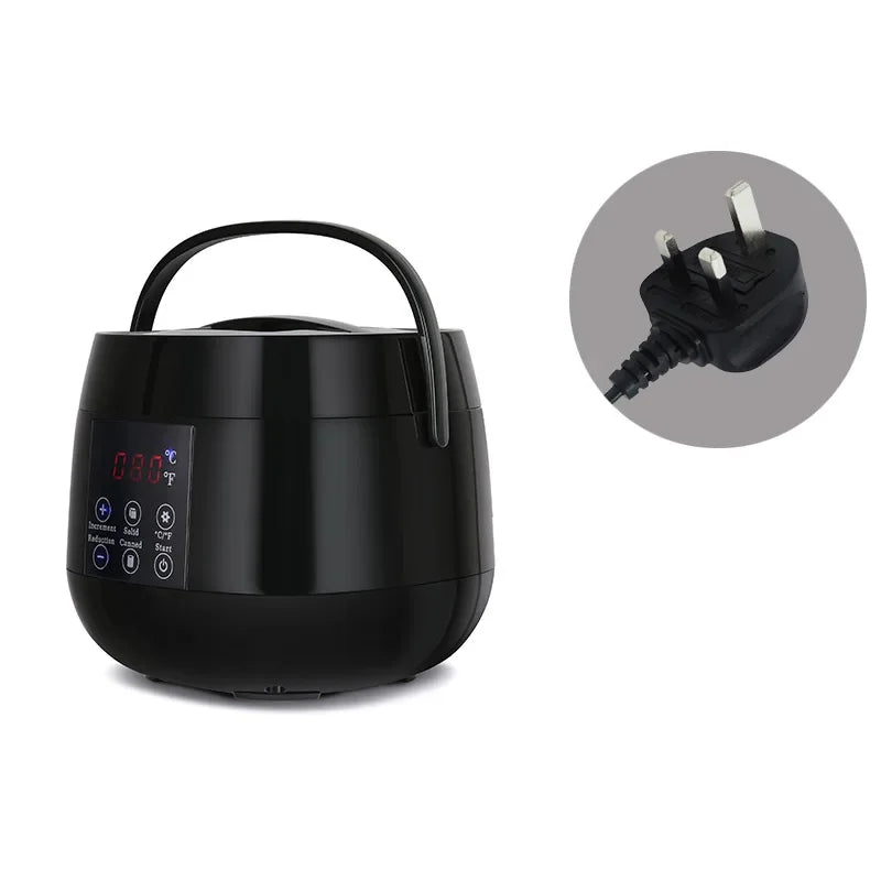 2026 New 500CC Wax Heater Warmer Hair Removal Wax Machine SPA Body Epilator Paraffin Wax Pot Smart LCD Temperature Display