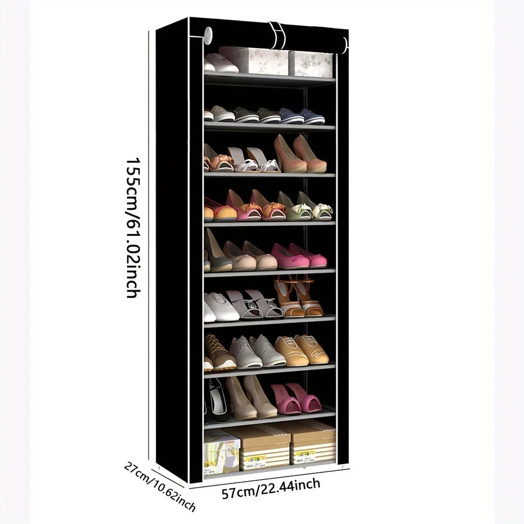 Space-saving Shoe Rack Entrance Hall Furniture Living Room Cabinet Shoemakers Shoe-shelf Metal Organizers Shoes Shoerack Home