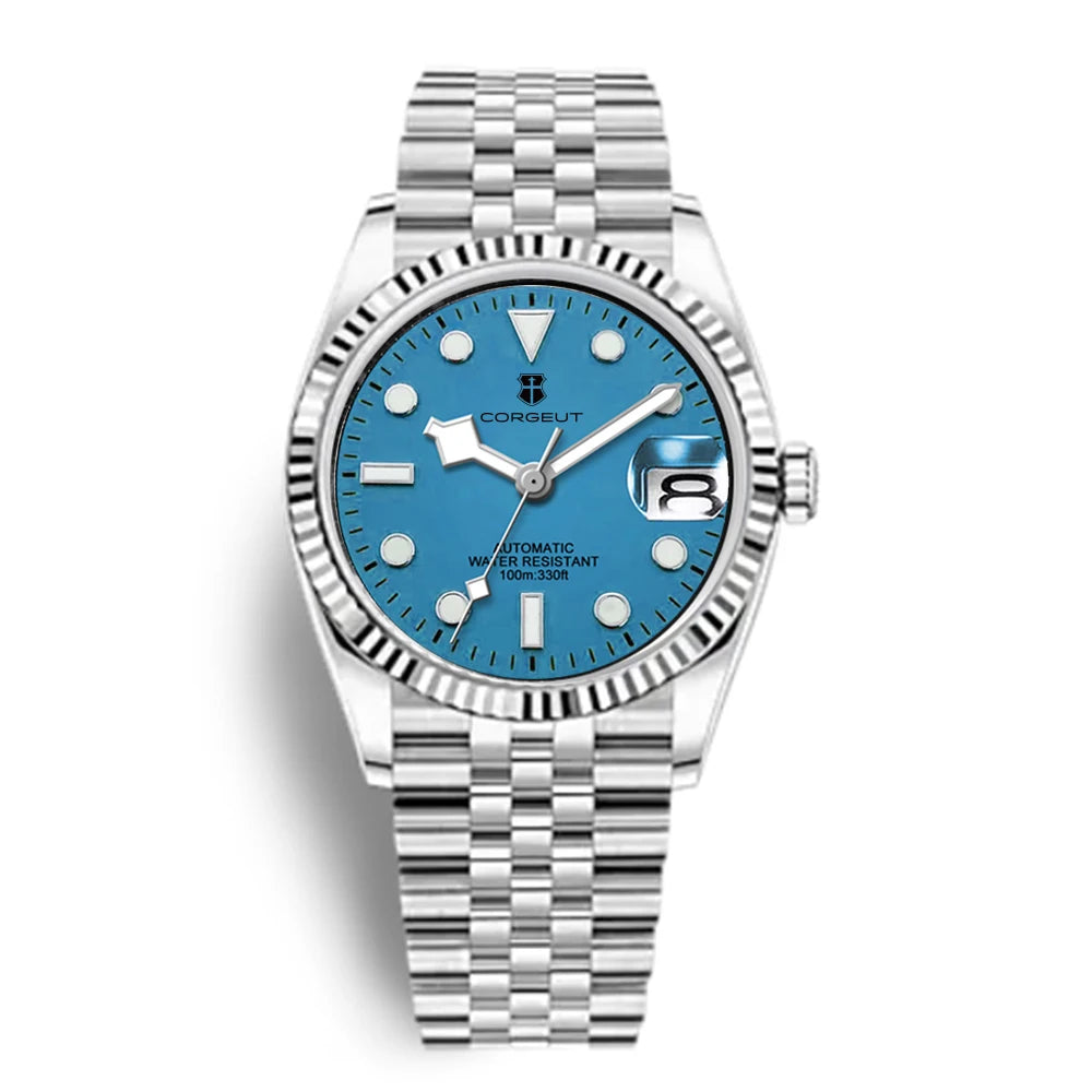 Luxury Corgeut Men/ Women Watch 36mm/39mm Sapphire NH35 AutomaticMechanical WristWatches Jubliees Sapphire Lume reloj hombre