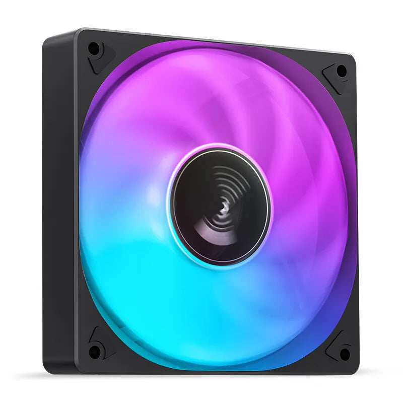 JONSBO SL-120 ARGB Fan 120mm Cooler for PC Case Fan 5V 3PIN/4PIN PWM CPU Cooler PC Fan RGB Front Reverse Case Fan