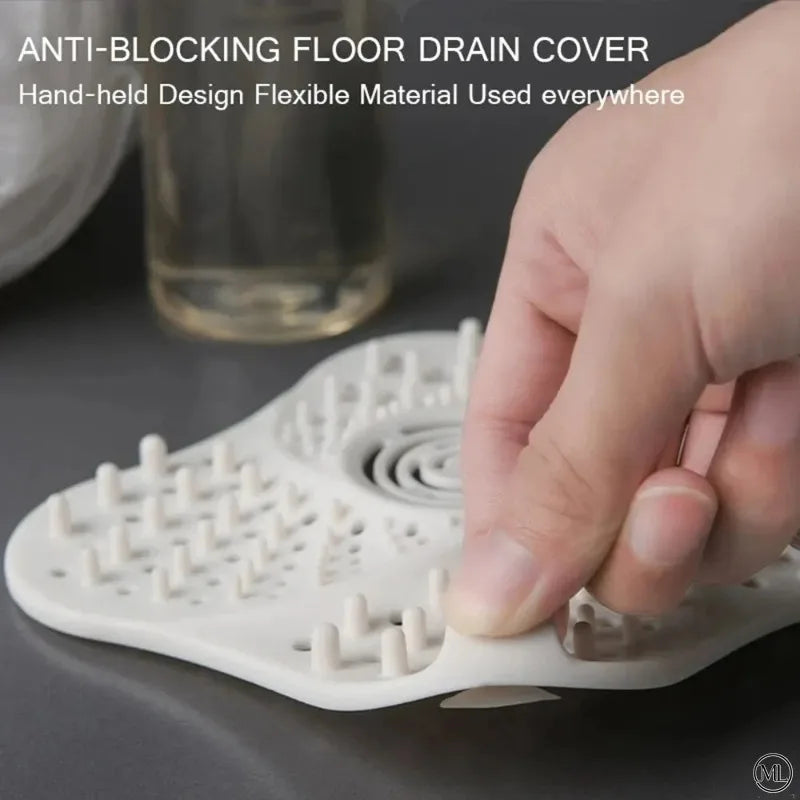 1pc Anti-blocking Hair Catcher and Stopper Plug Trap Shower Floor Drain Covers Sink Strainer Filter Bathroom Kitchen Accessories