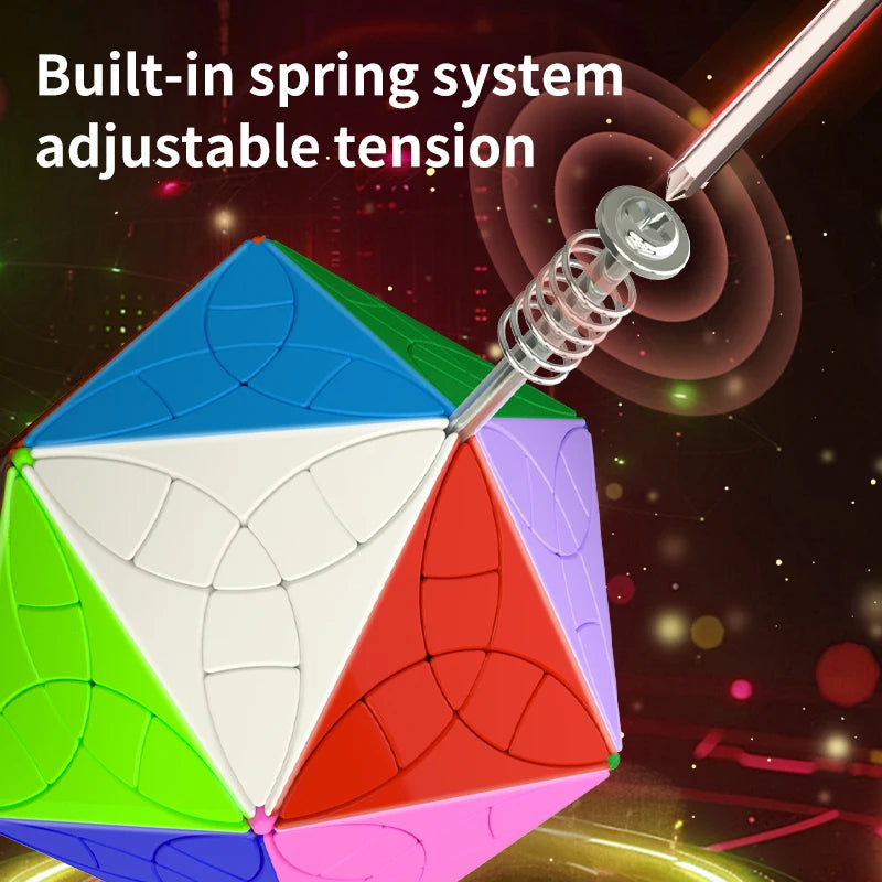 YuXin Dodecahedral Petal Cube Ultimate Edition Cube Professional Puzzle Toys Children Gift Magico Cubo