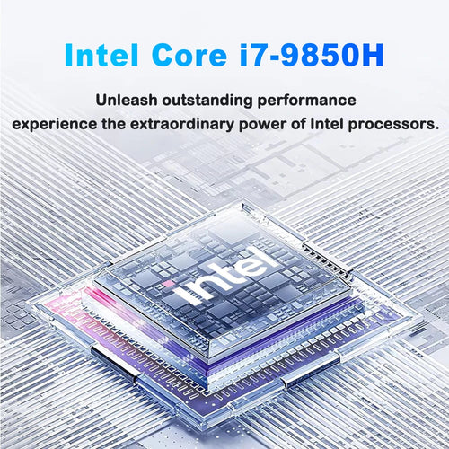 14.1"Laptop Computer Intel Core i7 9850H Atom 3950 Ultra slim Notebook PC 12GB RAM 1TB 2TB SSD Office Study 1920*1080 Windows 11