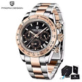 2026 New PAGANI DESIGN Mens Quartz Watches Top Luxury Chronograph VK63 Watch For Men Gift AR Sapphire Mirror Ceramic Bezel Clock
