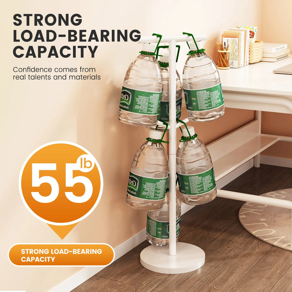 Floor-Standing Backpack Hanger, Bedroom Coat and Hat Rack, Children's Backpack Stand, Desk-Side Hook, Bedside Bag Organizer