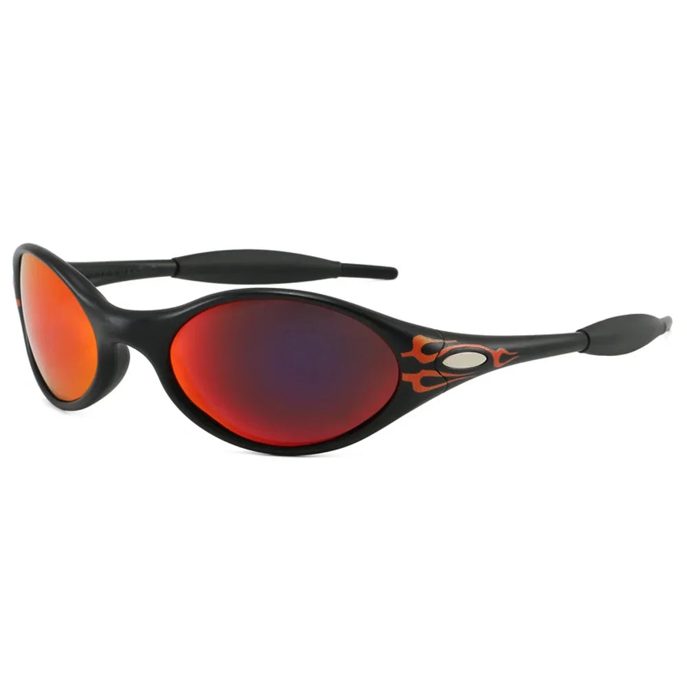 2026 Y2k Euro-american Polarized Sunglasses For Men And Women Tr Retro Oval Round Frame Outdoor Cycling Driving Sunglasses.