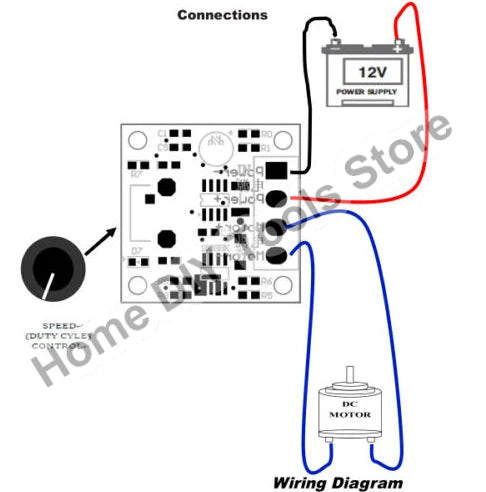 DC 1.8V-15V 2A 30W PWM Motor Speed Controller Regulator Low Voltage Fan Speed Control Switch PWM Adjustable Drive 5V 12V