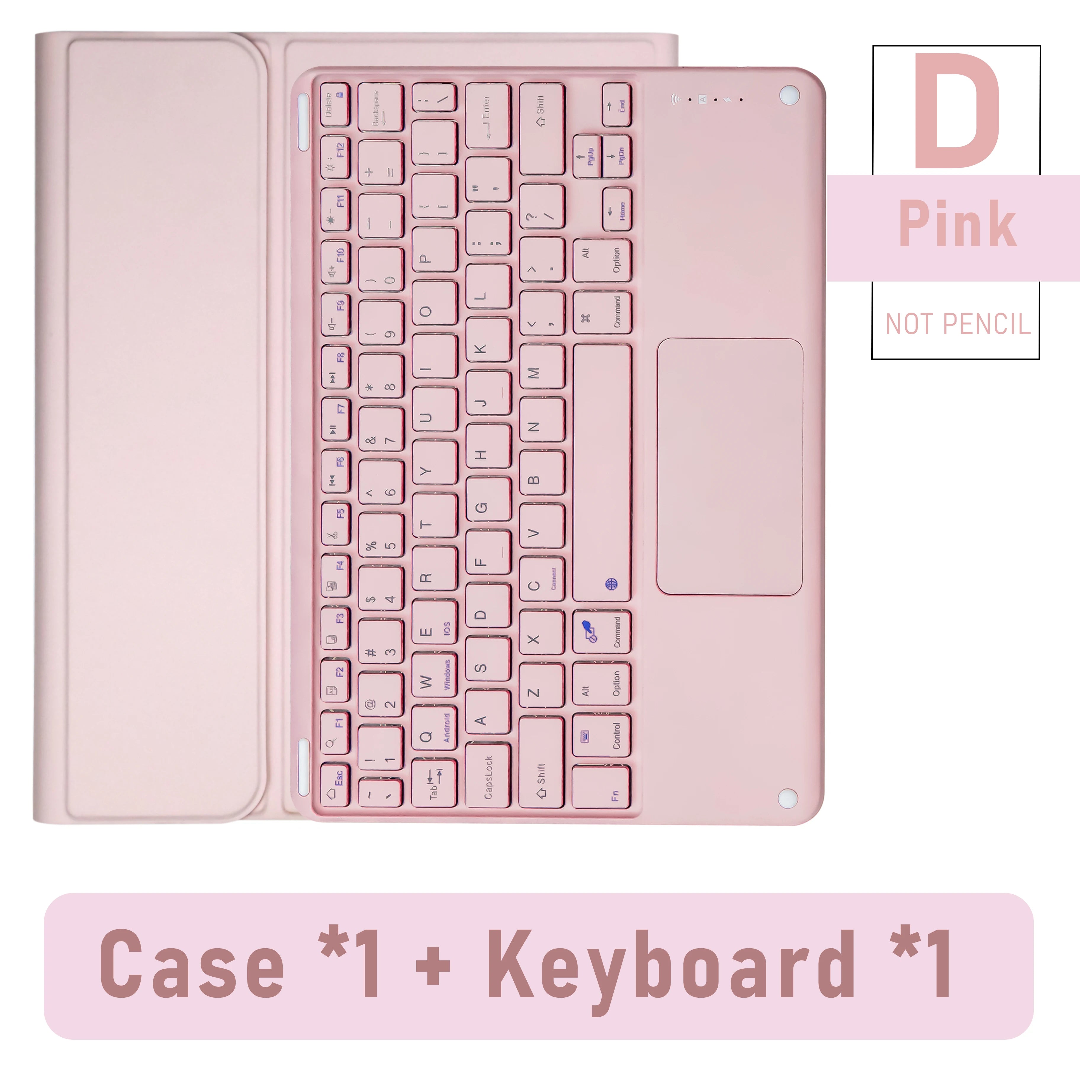 Keyboard Wireless Mouse Magic For iPad Pro 13 11 Case M5 M4 2026 M3 Air 13 11 5 4 10.2 9 8 7 Generation Case Bluetooth Keyboard