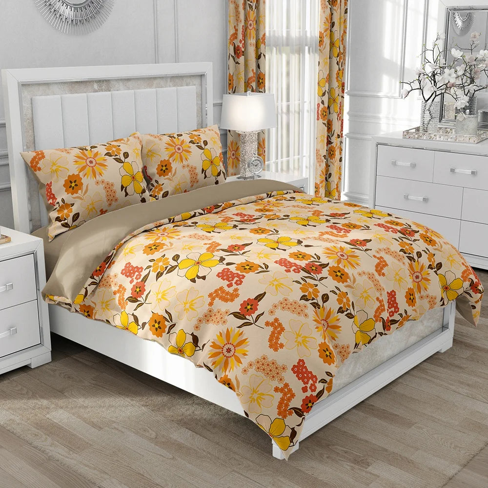 Nordic Linen Bedding set Duvet cover set King/Euro/240x220 size Bed Set Blanket/Quilt Covers for home Bedclothes bird