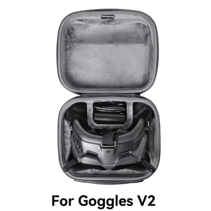 Sunnylife For DJI FPV Goggles 2 3 N3 Storage Bag Suitcase For DJI FPV Flight Glasses Drop Protection Package Carrying Case