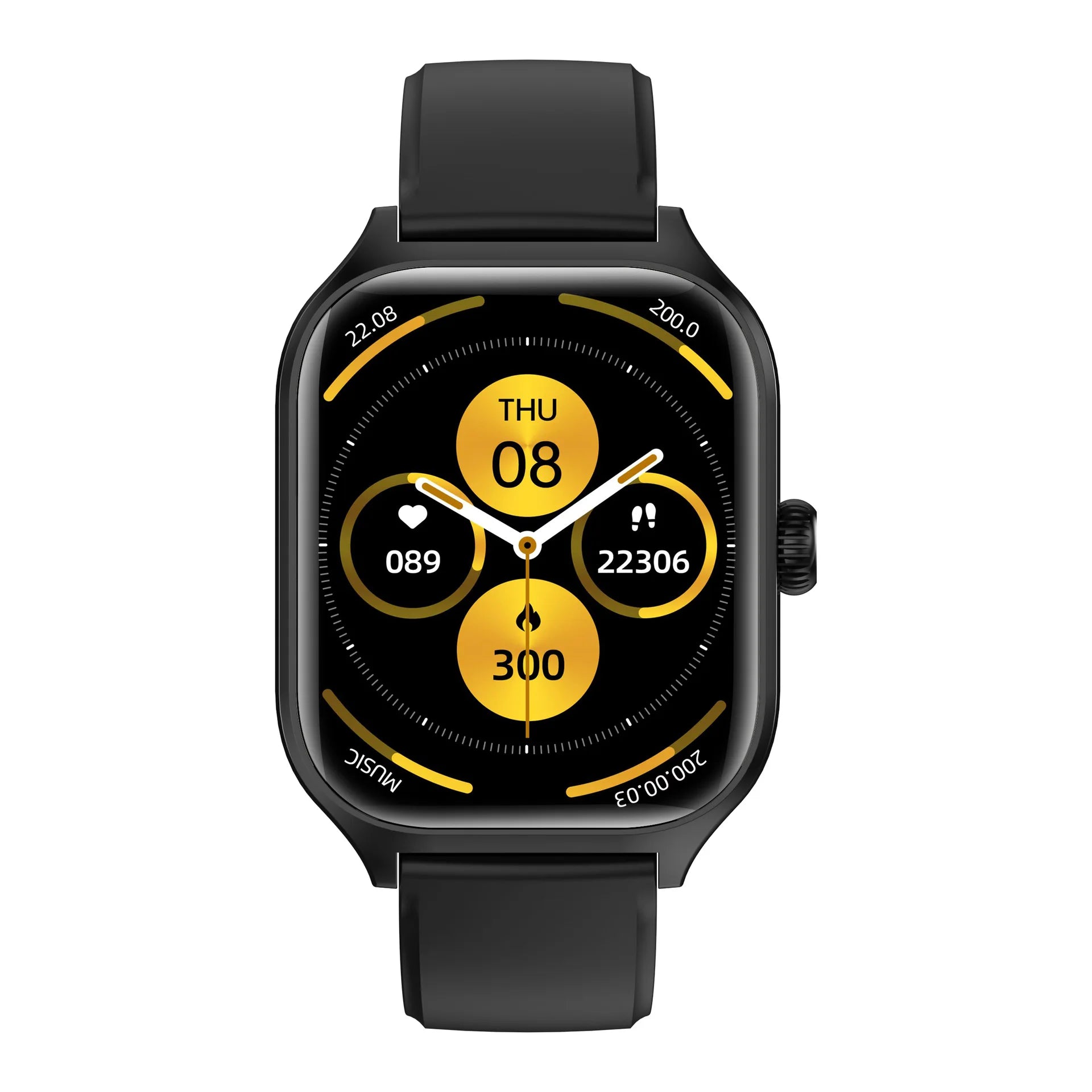 HOMEFISH  C20 Smartwatch 1.77-inch HD Display Bluetooth Call Message Alert Sports Mode Smartwatch For Men Women