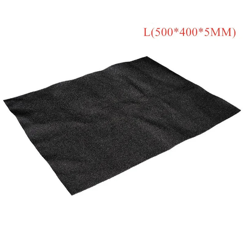 DIY Computer Dust Filter Mesh 500*400*3mm/5mm PC Case Fan Cooler Dustproof Cover Sponge Black Dust Filter Case Dustproof Cover