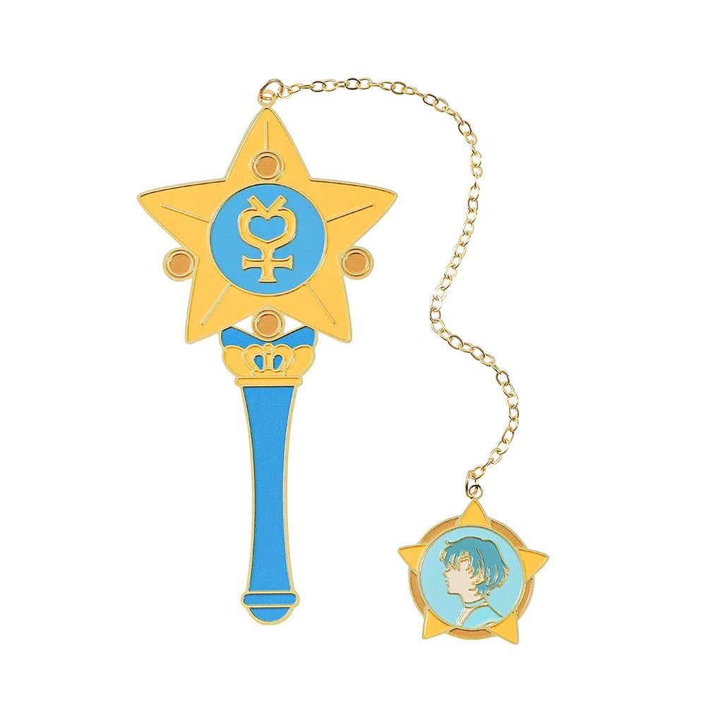 5 Style Beautiful Girl Soldier Book Mark Anime Girl Fan Collection Metal Bookmarks Gift for Book Lovers Women Reading Marker