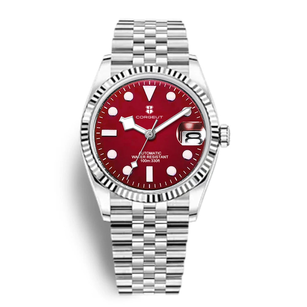 Luxury Corgeut Men/ Women Watch 36mm/39mm Sapphire NH35 AutomaticMechanical WristWatches Jubliees Sapphire Lume reloj hombre
