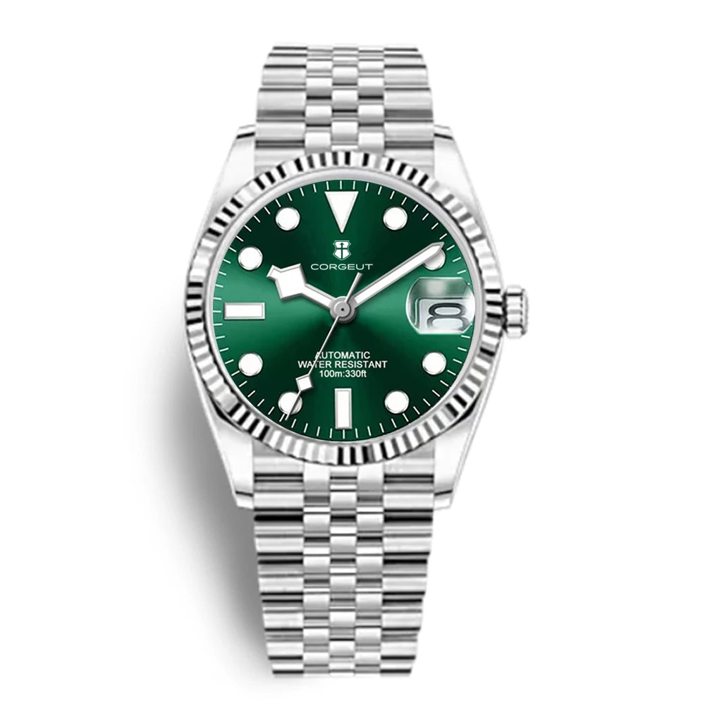 Luxury Corgeut Men/ Women Watch 36mm/39mm Sapphire NH35 AutomaticMechanical WristWatches Jubliees Sapphire Lume reloj hombre