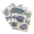 20pcs/lot 16*11cm sulfuric acid paper envelope leaves pattern transparent window envelope for greeting cards cover