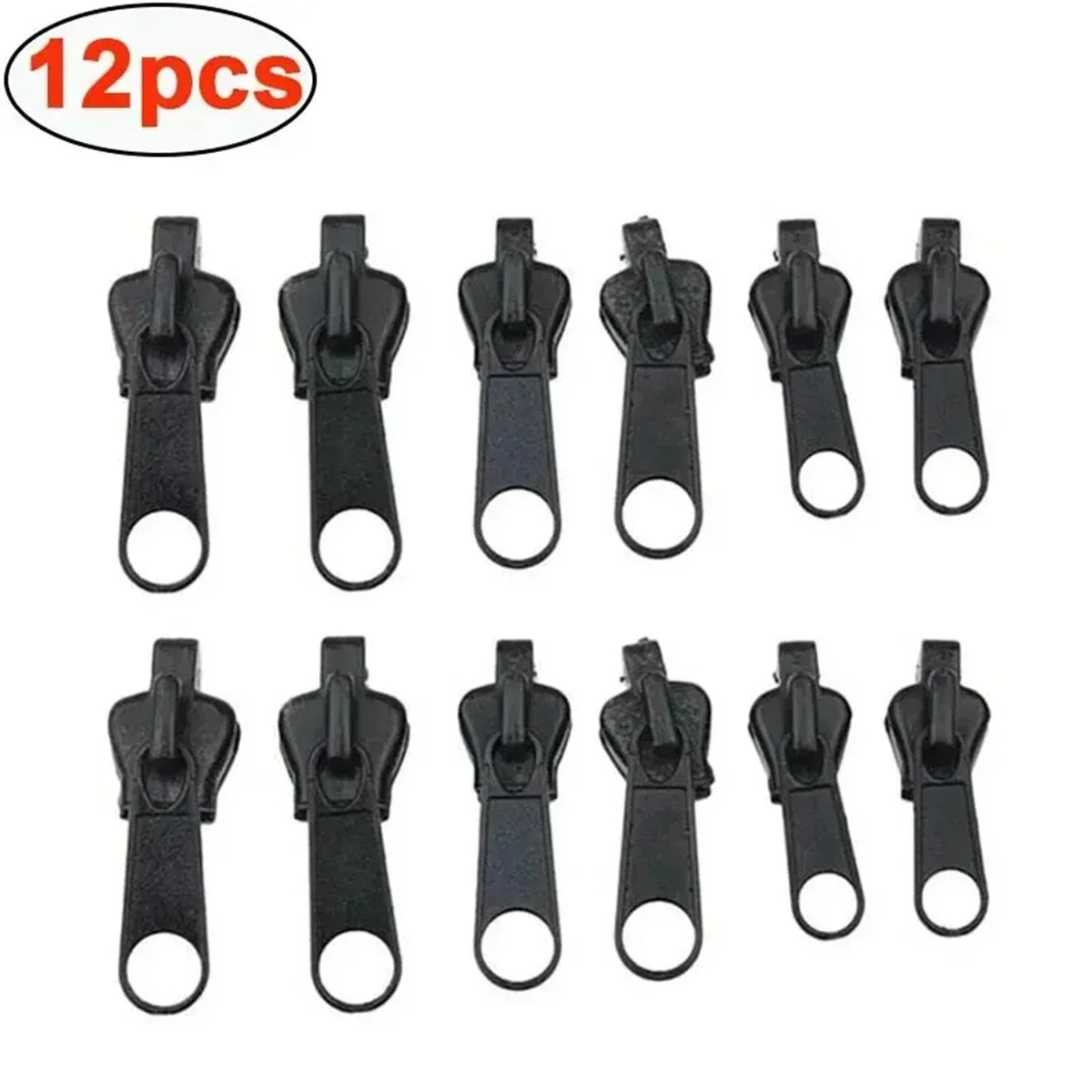 3 Sizes Universal Instant Fix Zipper Repair Kit Replacement Zip Slider Teeth Rescue Sewing Clothes Bag Zippers Accessories 2028