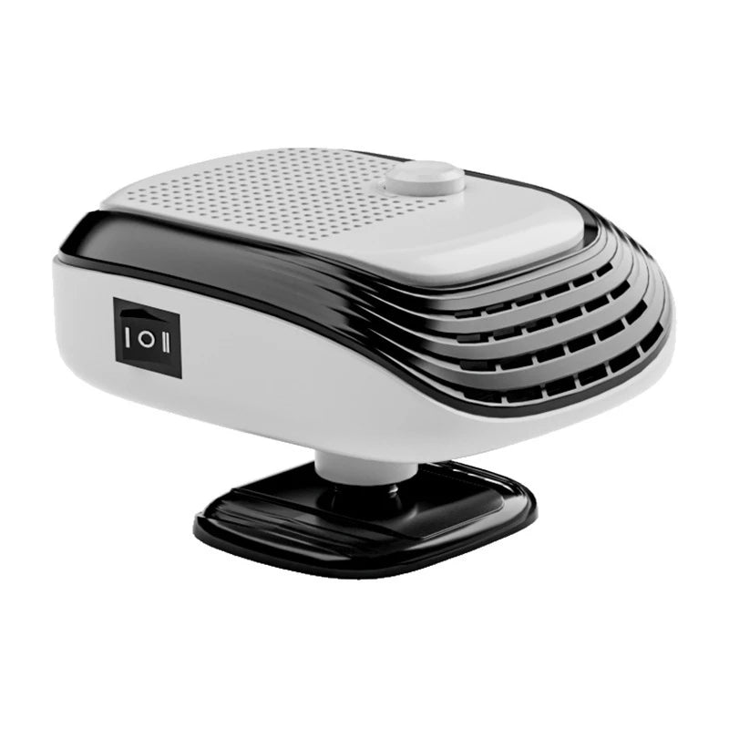 SEAMETAL Winter Electric Heater for Car 12V/120W Quick Heating Fan 2-Level Car Interior Warmer Windshield Defroster Demister