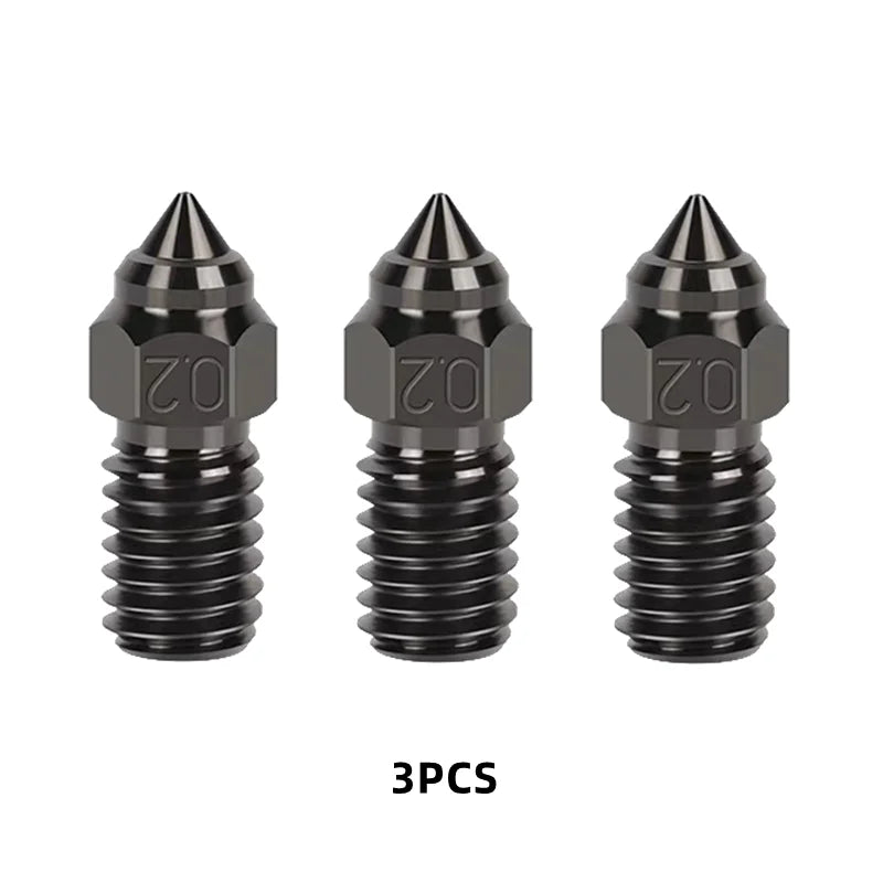 3D Printer High Speed Nozzle For ENDER 7 Spider Ender 3 V3 SE ender 5 S1 0.2 0.4 0.6 0.8 1.0mm 3D Printer Parts Nozzle 3/5/10pcs