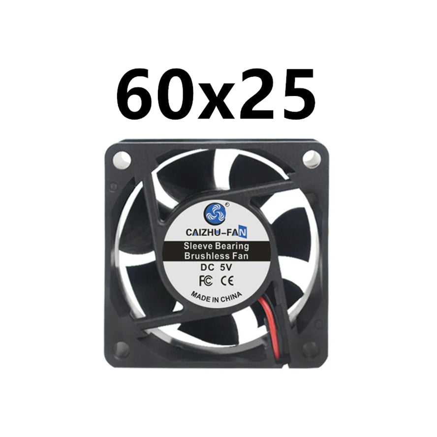 40MM 50MM 60MM 70MM 80MM 90MM 120MM Cooling Fan Brushless Motor Case Fan Quiet Fan 2PIN
