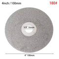 1Pcs Diamond Coated Diamond Grinding Disc 4inch 100mm 80-3000Grit Grinding Wheels Abrasive Disc Woodworking Tool