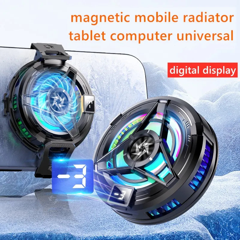 New Mobile Phone Radiator for Mobile Phone Phablet Fan Semiconductor Mobile Phone Cooler Gaming  Cooler  Mobile Phone