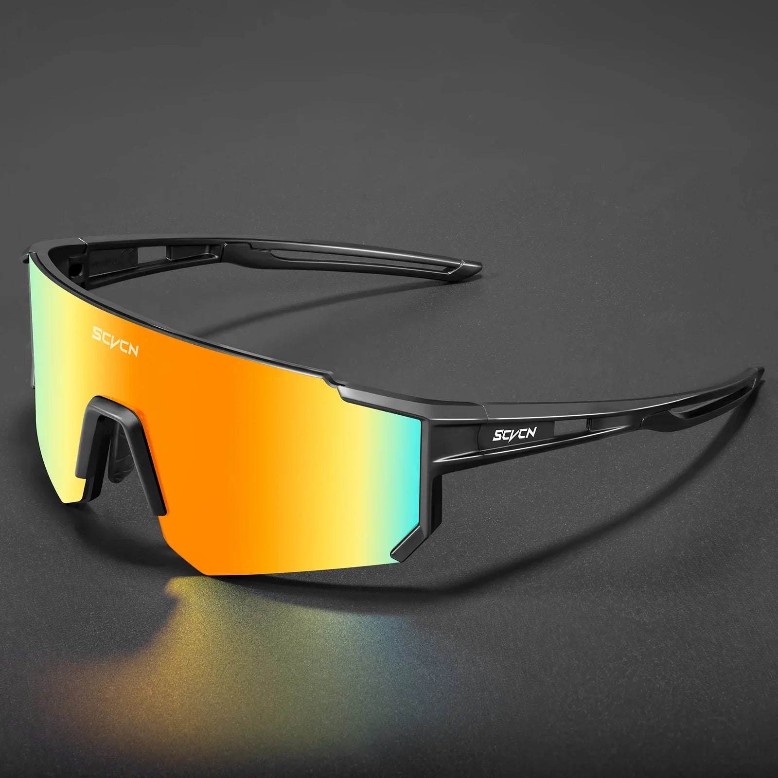 Unisex Cycling Sunglasses UV400 Windproof Sports Goggles MTB Bike Driving Climbing Outdoor Protective Eyewear