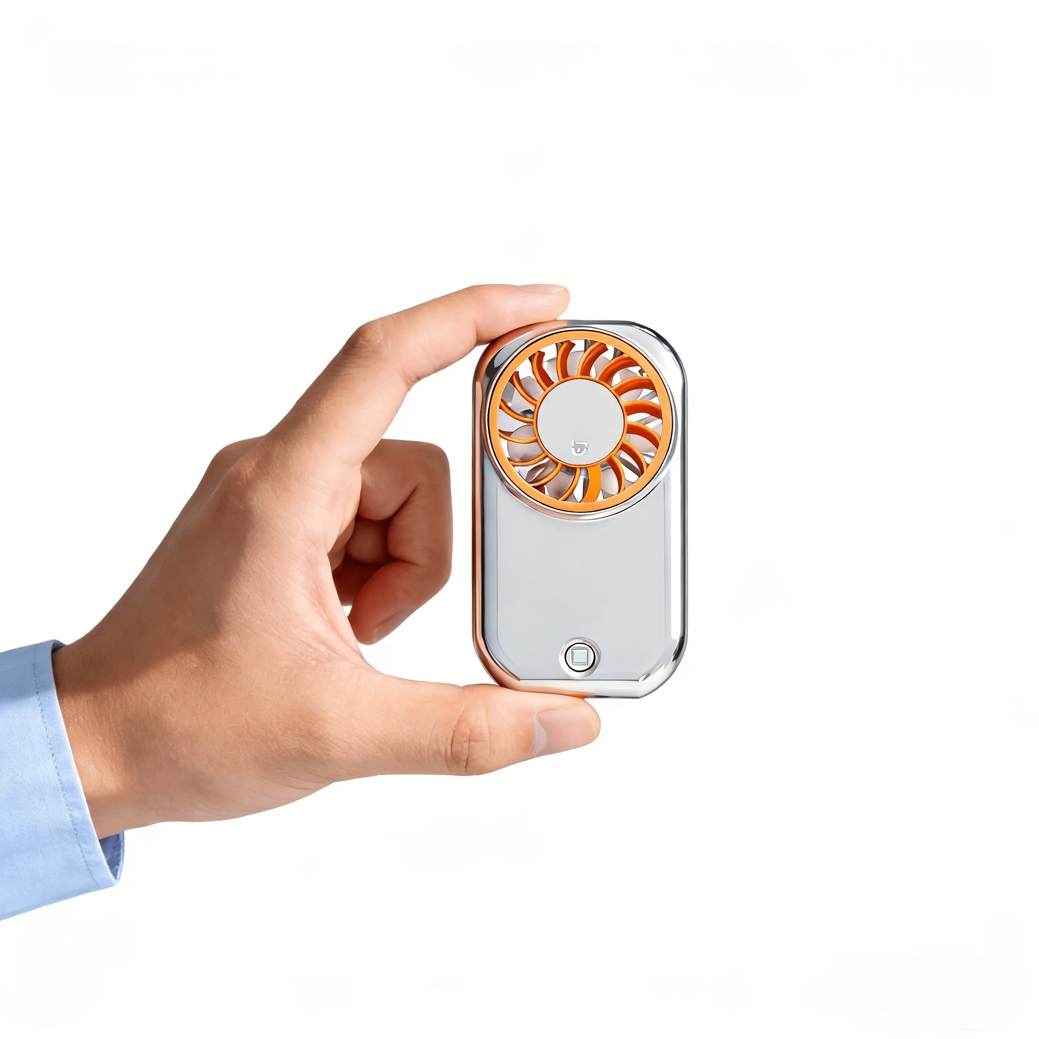 Portable mini fan | silent | long battery life/mini handheld fan, portable USB charging pocket fan, 5-speed silent cooling fan