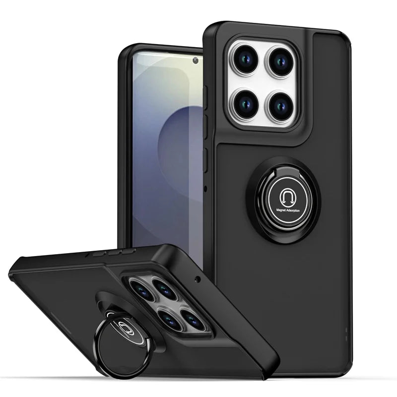 Shockproof Armor Case For Motorola Moto Edge 60 Fusion Edge60 Pro G05 G15 G35 G55 G75 G85 G56 G86 5G Magnetic Holder Ring Cover