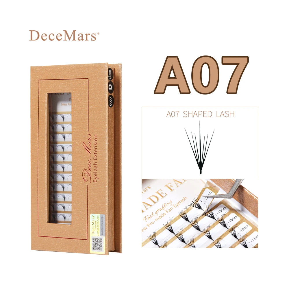 DeceMars A series Pre-made Fan Eyelash Extension
