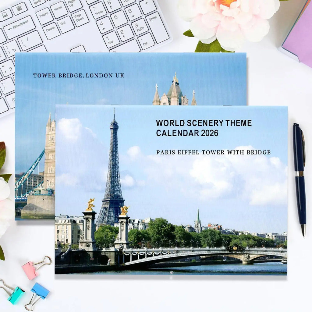 Beautiful Landscape Monthly Wall Calendar 2026 2026 Landscape Calendar Schedule Appointment Organizer Planner for Home Office