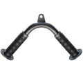 Tricep Pull Down Attachment with Skin-Friendly Rubber, V Bar Attachment Tricep Bar for Home Cable Machine Attachments