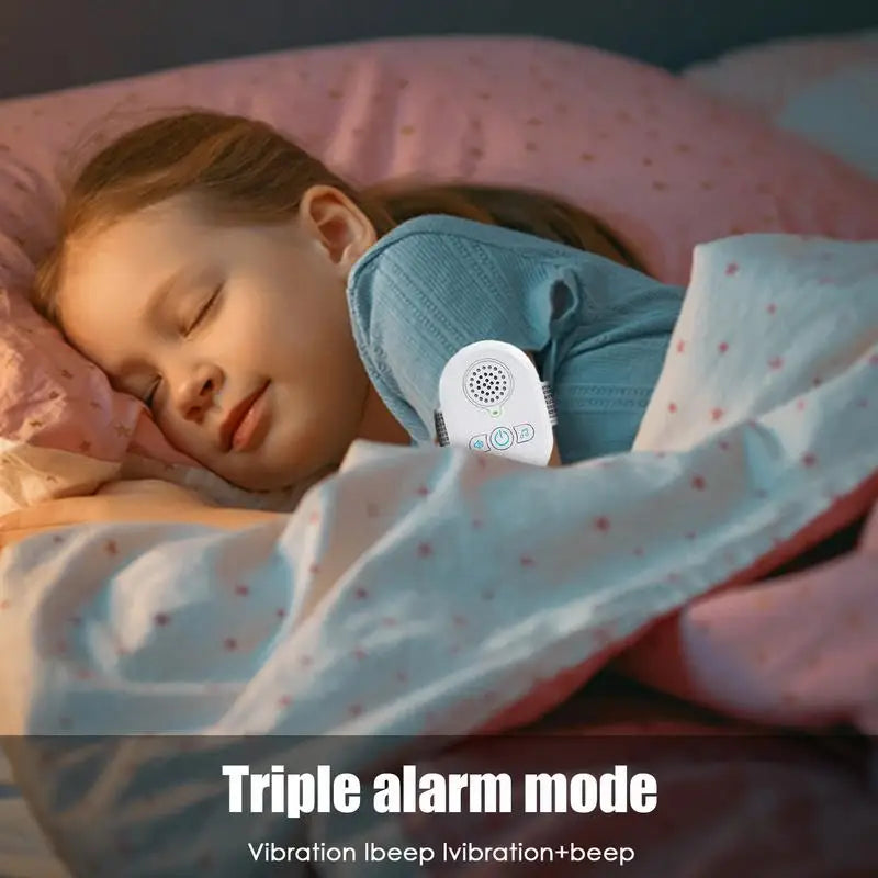 Bedwetting Sensor Rechargeable Bed Wetting Alert for Children Pee Alarm Bedwetting Monitor Sensor with Sound & Vibration Alerts