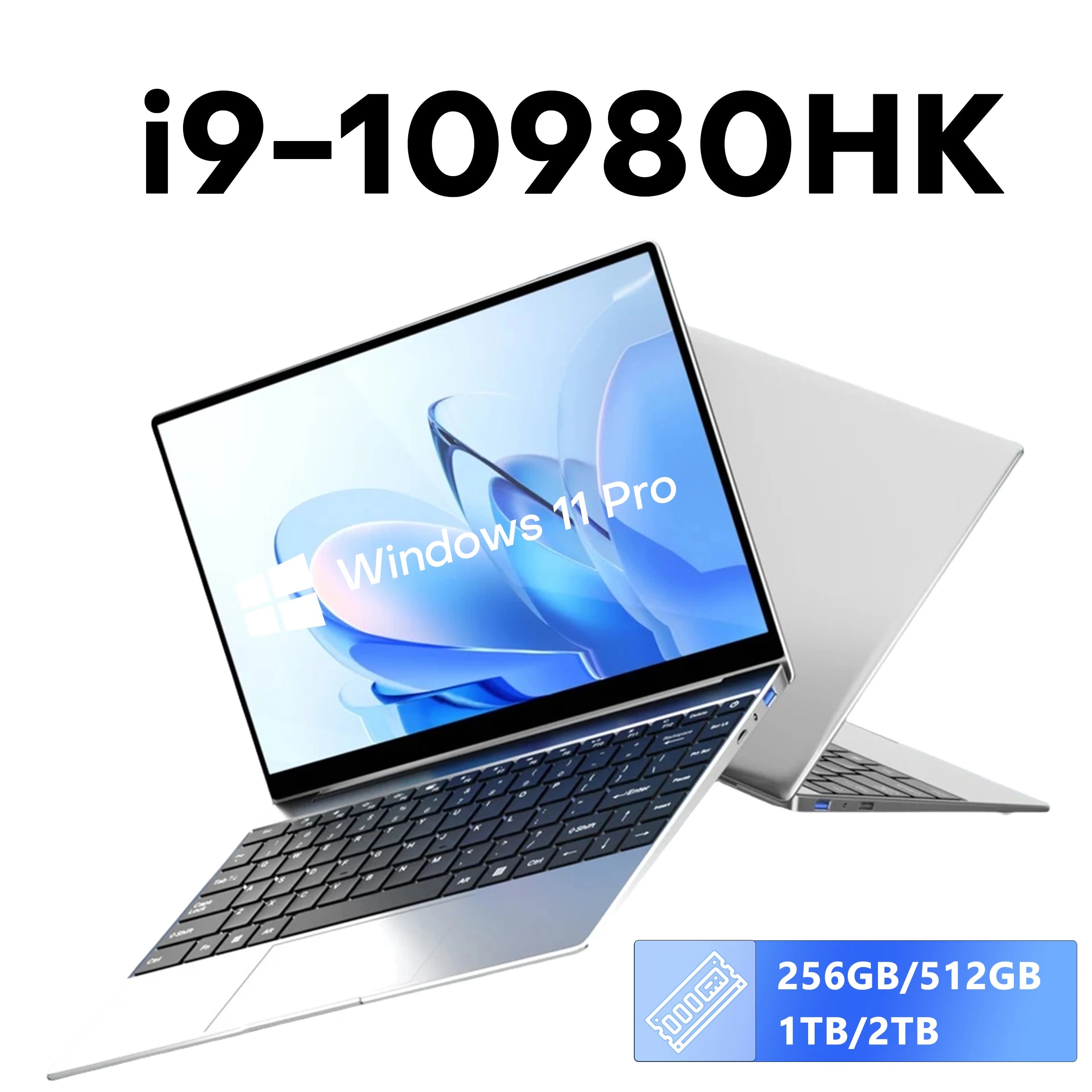 2026 i9 Windows 11 Laptop Intel CORE i9-10980HK/N150 Notebook 14.1 Inch 16GB RAM 1TB 2TB SSD 1920*1080HD Gaming laptops Pc Gamer