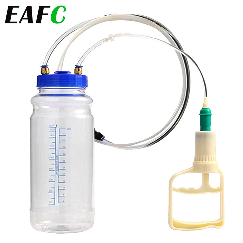 Oil Change Artifact Manual Hand Pump Engine Suction Vacuum Car Truck Van Moto Maintenance Tool 2L Bottle Storage Hose