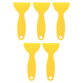 5pcs 3D Printer Spatula Flexible Plastic 3D Printing Resin Removal Scraper for WANHAO D8 for ANYCUBIC for Nova For WANHAO Yellow