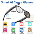 Lenovo AI Smart Glasses With 8K 1200mp Camera Chat Gpt Touch Sport Sunglasses Music Player Bluetooth Calling Voice Assistant