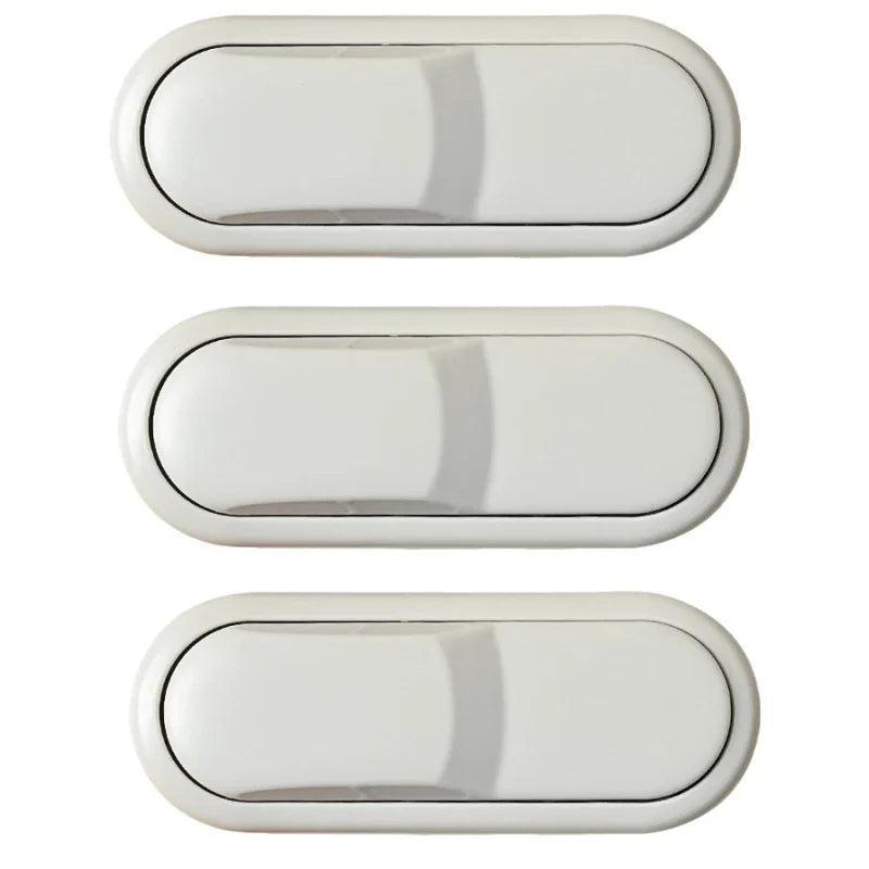 Children's Drawer Safety Lock Cabinet Door Protection Latch Baby Anti Pinch Hand Invisible Lock Opposite Door Wardrobe Locks