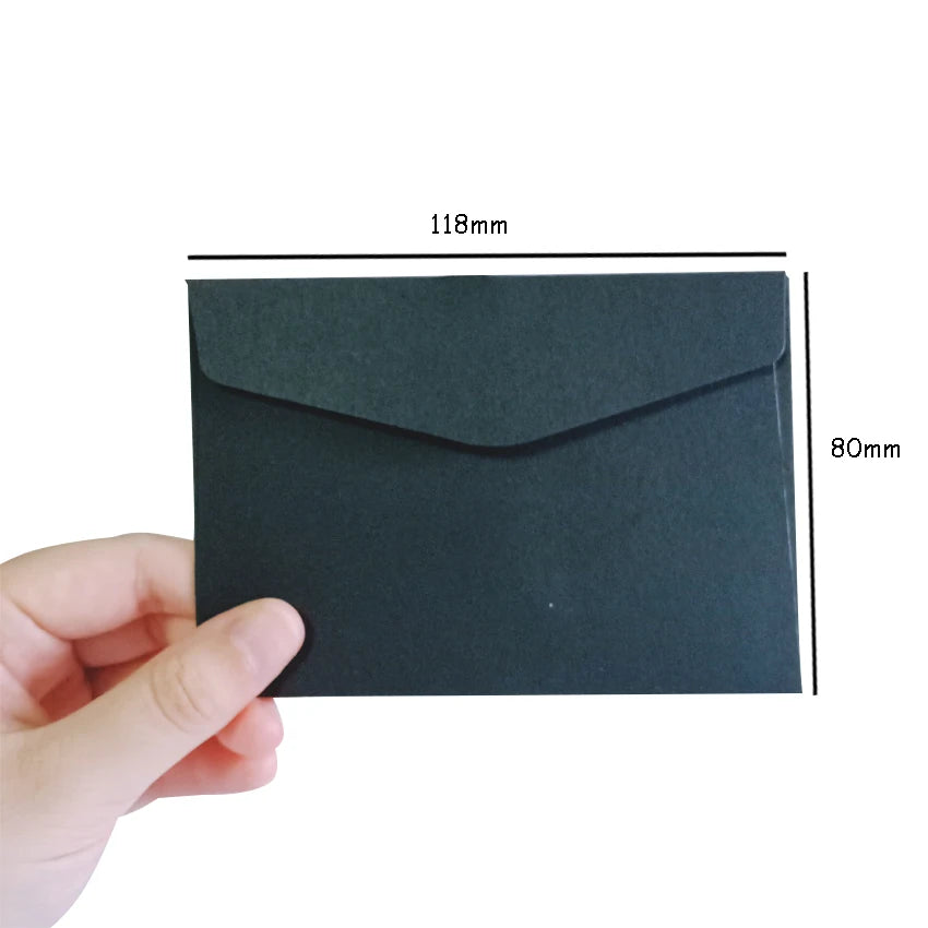 50pcs/lot  Candy color mini envelopes DIY Multifunction Craft Paper Envelope For Letter Paper Postcards School Material