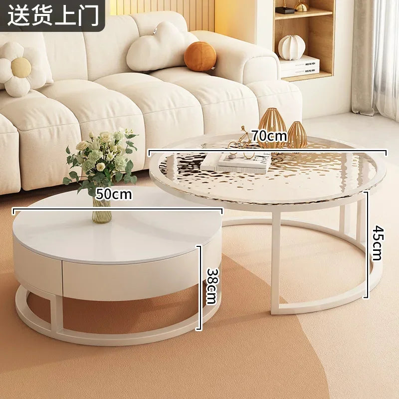 Designer Organizer Coffee Table Clear Round Kitchen Photo Album Coffee Table Mechanism Unique Mesa Auxiliar Entrance Furniture