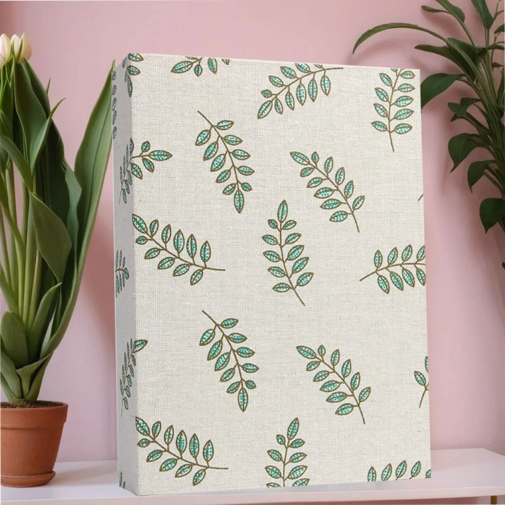 New 100 Pockets Photo Album 4x6 Photos Small Scrapbook Album Linen Cover Slip-in Picture Albums DIY Writable Photo Storage