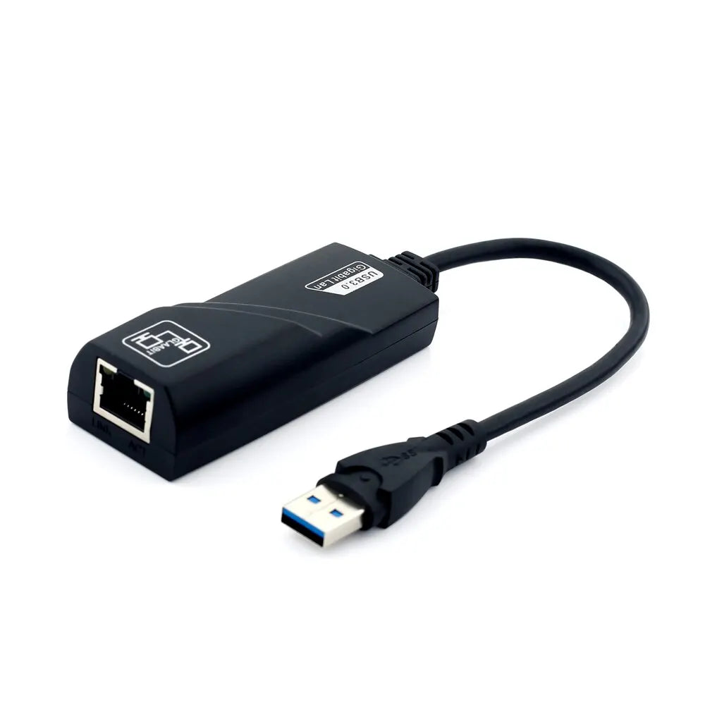FENVI 1000Mbps USB3.0 To Rj45 Network Adapter RTL8153 Lan Ethernet Adapter 100/1000Mbps Network Card For Macbook Laptop Win10/11