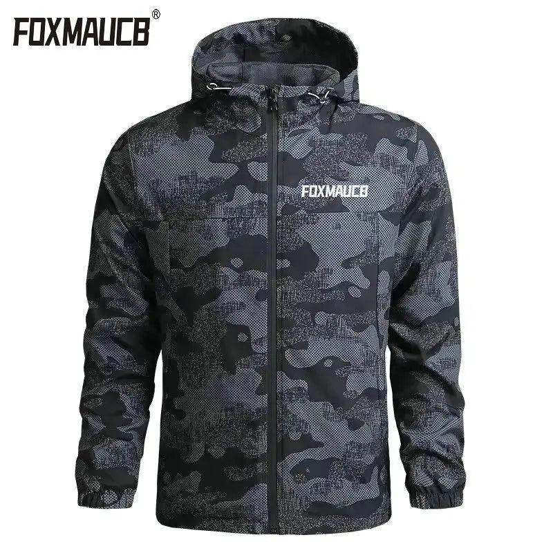 FOXMAUCB 2026 New Men's Motocross Bicycle Hiking Jacket Windbreaker Quick Dry Outdoor Racing Mountain Bike Rompevientos Ciclismo