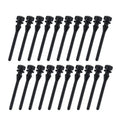 20Pcs Case Fan Silicone Anti-Vibration Screws, Soft Rubber Noise Dampening Mounting Rivets, Quiet PC Cooler Accessories for CPU
