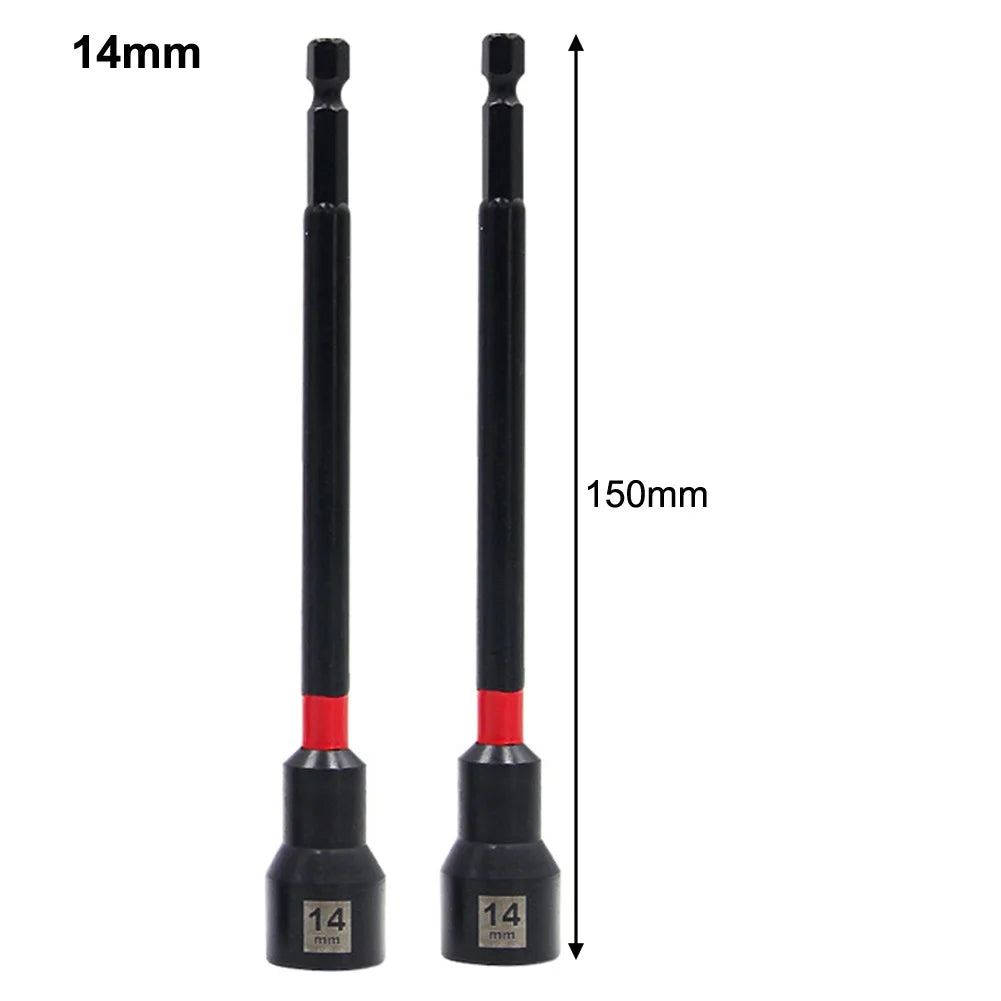 Hexagon Socket Wrench 150mm Magnetic Hex Nut Driver Drill Bit Adapter Socket Wrench Extension Sleeve Hand Tool Socket