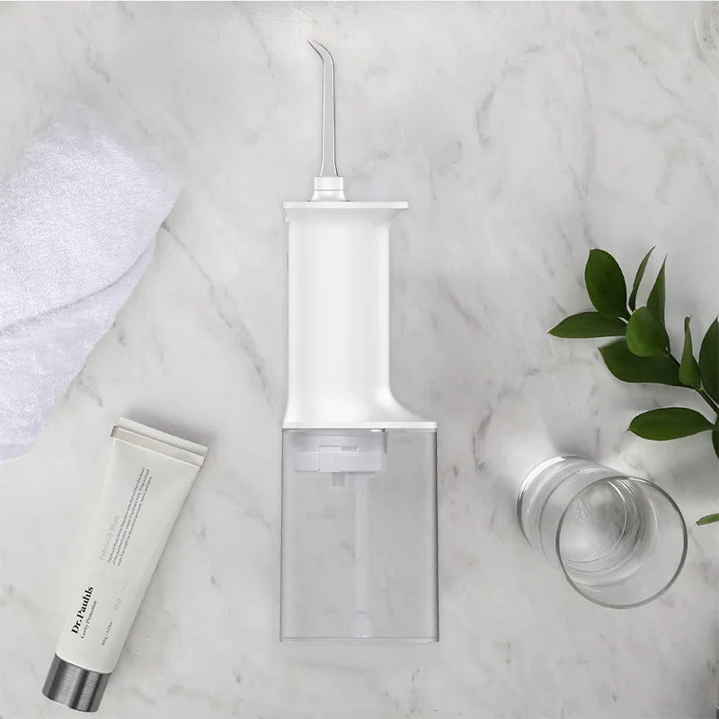 2026 Upgraded Household Oral Irrigator - High-Pressure Flushing Water Flow, IPX7 Waterproof 5-Speed Portable Interdental Cleaner