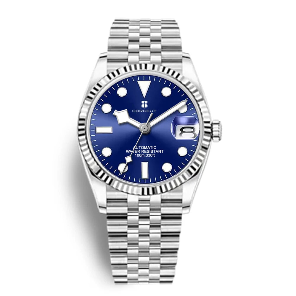Luxury Corgeut Men/ Women Watch 36mm/39mm Sapphire NH35 AutomaticMechanical WristWatches Jubliees Sapphire Lume reloj hombre