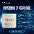 NEW AMD Ryzen 7 5700X 3.4GHz 7NM L3=32M Processor 65W Socket AM4 8-Core 16-Thread R7 5700X DDR4 but without fan