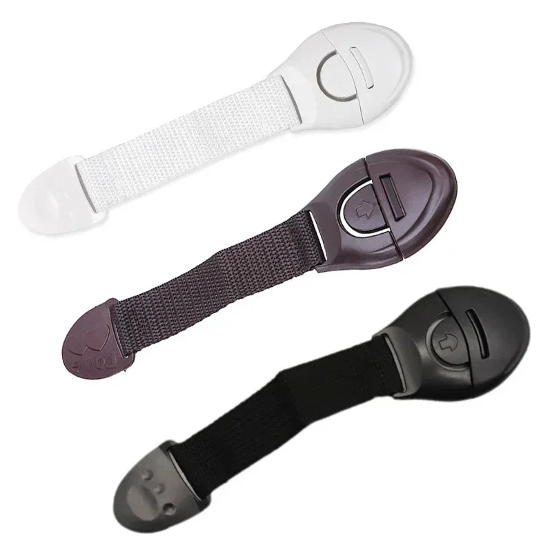 Children Safety Cabinet Lock Baby Security Protection Drawer Door Cabinet Locks Plastic Protection Kids Safety Door Lock Straps